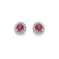 Orecchini DonnaOro in oro con diamanti e Rubini LOR12082.008