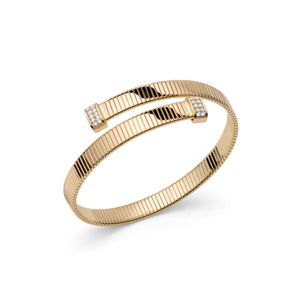 Bracciale tubogas con zirconi