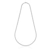 Collana groumette in argento