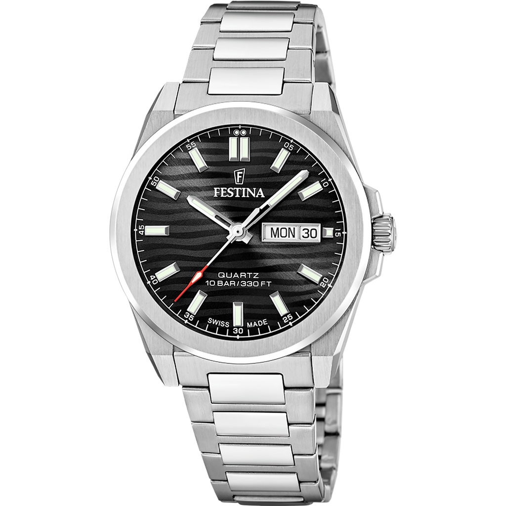 OROLOGIO DA UOMO FESTINA SWISS MADE DUNE NERO F20073/5