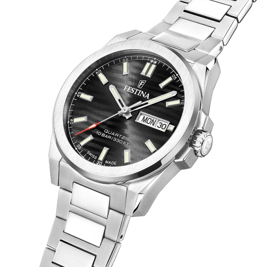 OROLOGIO DA UOMO FESTINA SWISS MADE DUNE NERO F20073/5