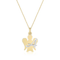 COLLANA ALFABETO IN ORO E DIAMANTI