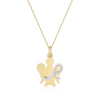 COLLANA ALFABETO IN ORO E DIAMANTI