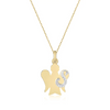 COLLANA ALFABETO IN ORO E DIAMANTI