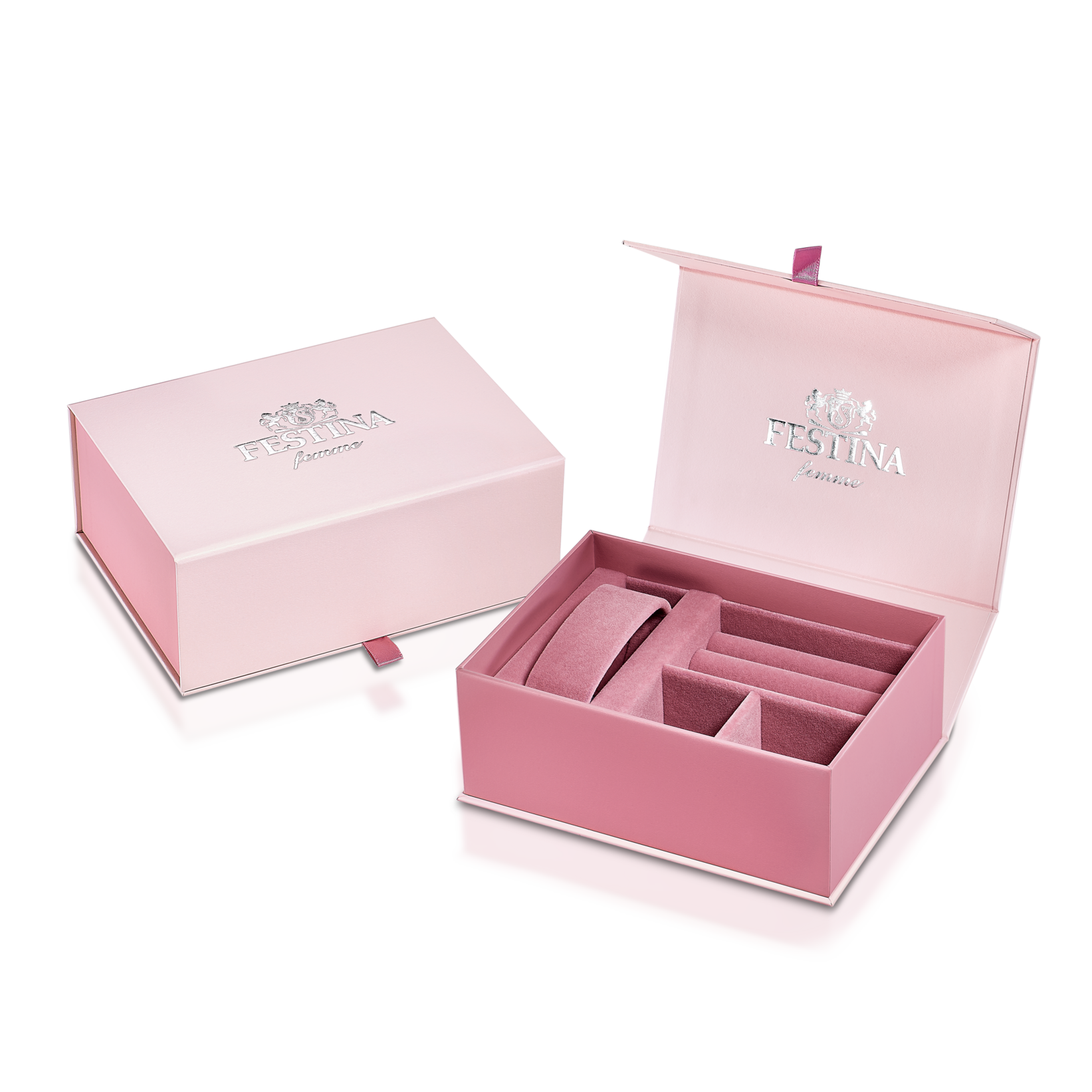 OROLOGIO FESTINA MADEMOISELLE F20746/2 ROSA CINGHIA ACCIAIO INOSSIDABILE, DONNA