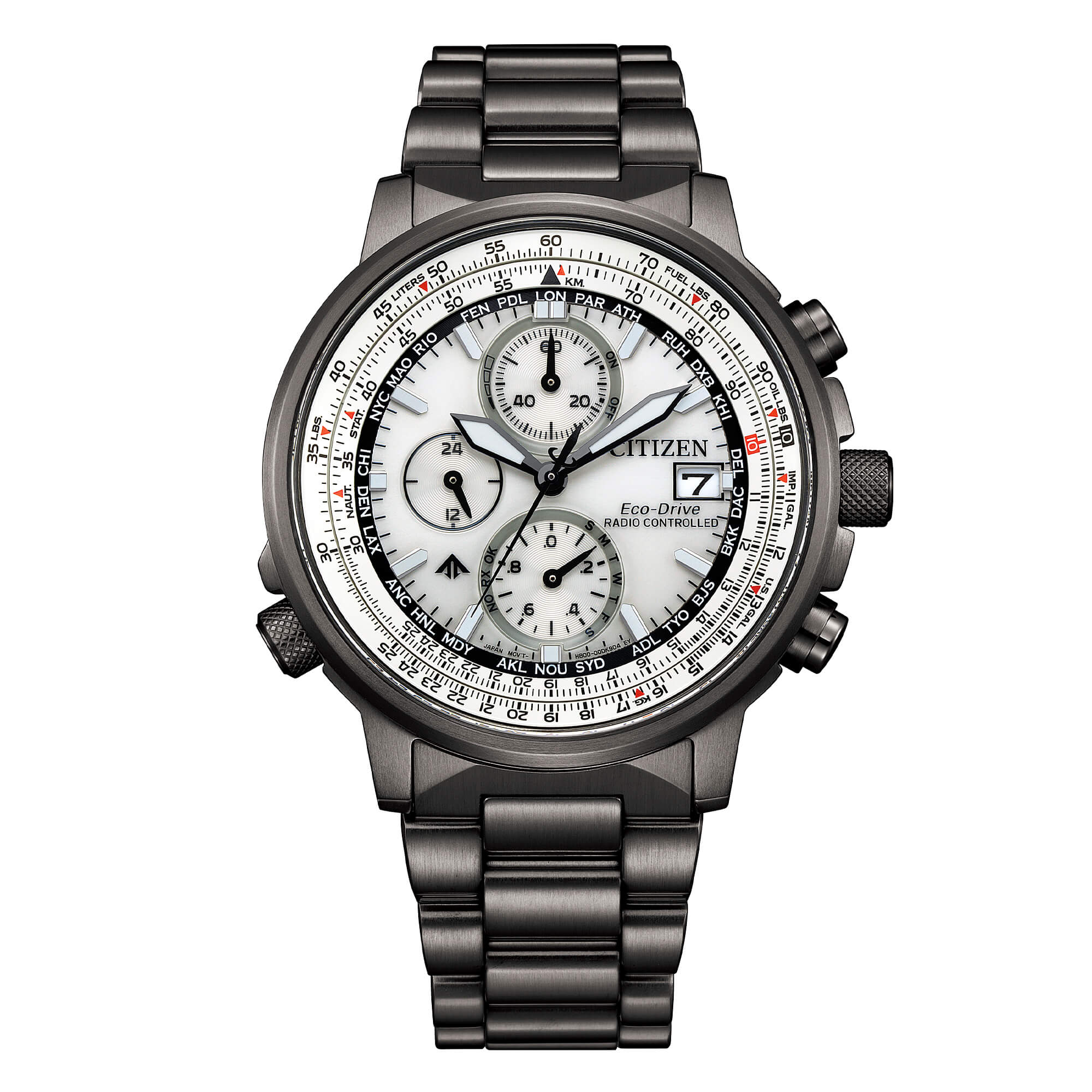 Citizen Crono Pilot Acciaio 41mm