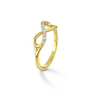 Anello infinito oro