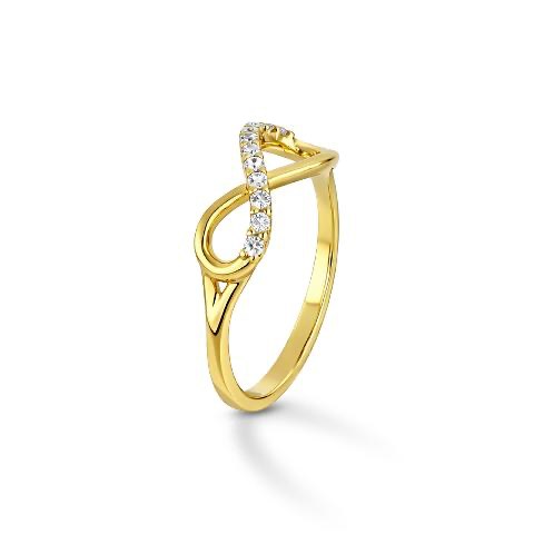 Anello infinito oro