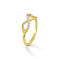 Anello infinito oro