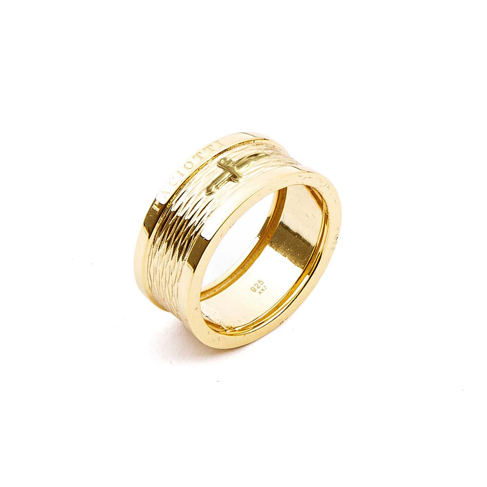 Anello Cesare Paciotti in Argento con Spadino – JPAN2202B