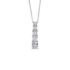 Collana in oro bianco con diamanti