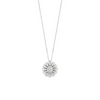 Collana in oro bianco e diamanti - versione piccola