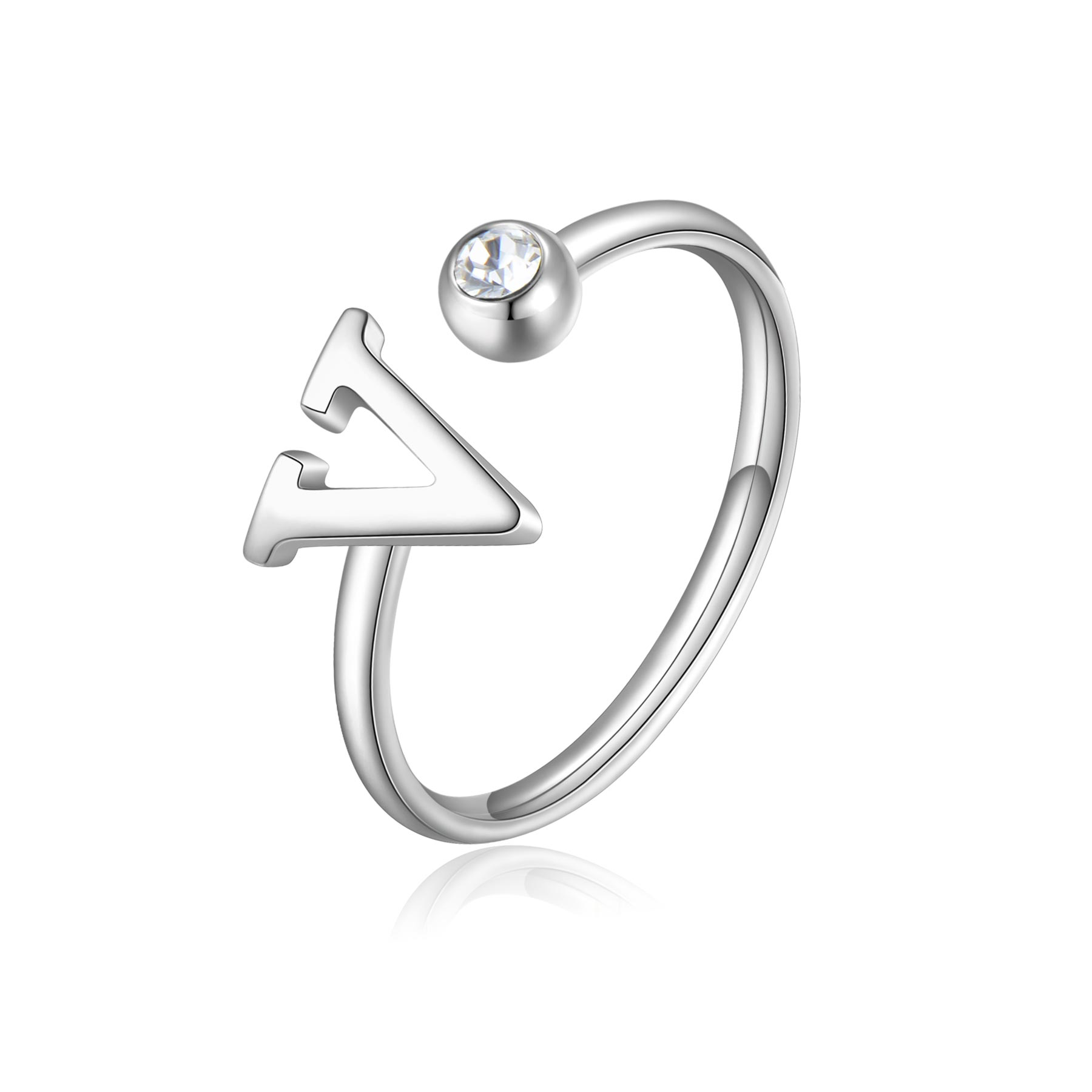 ANELLO CLICK LETTERA REGOLABILE
