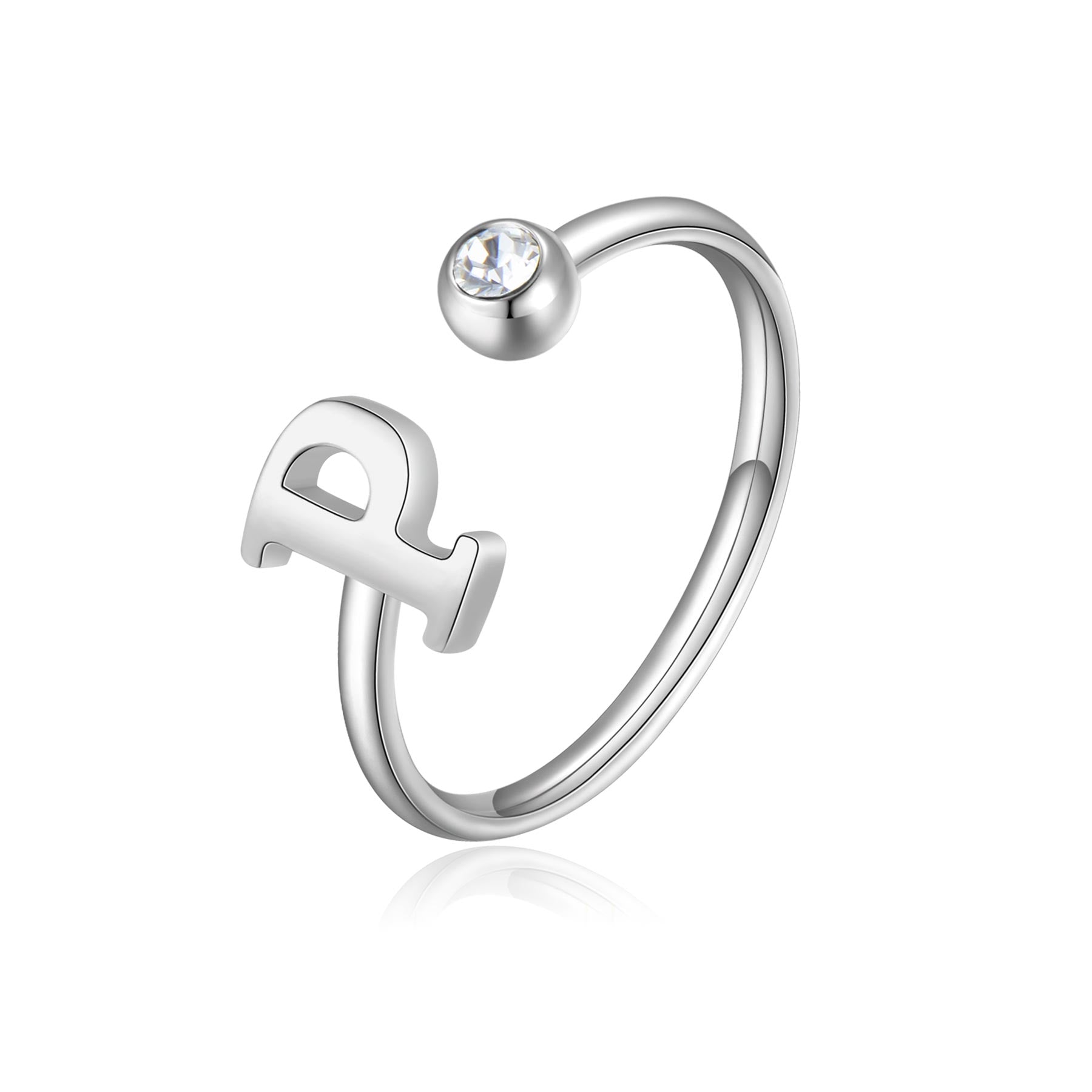 ANELLO CLICK LETTERA REGOLABILE