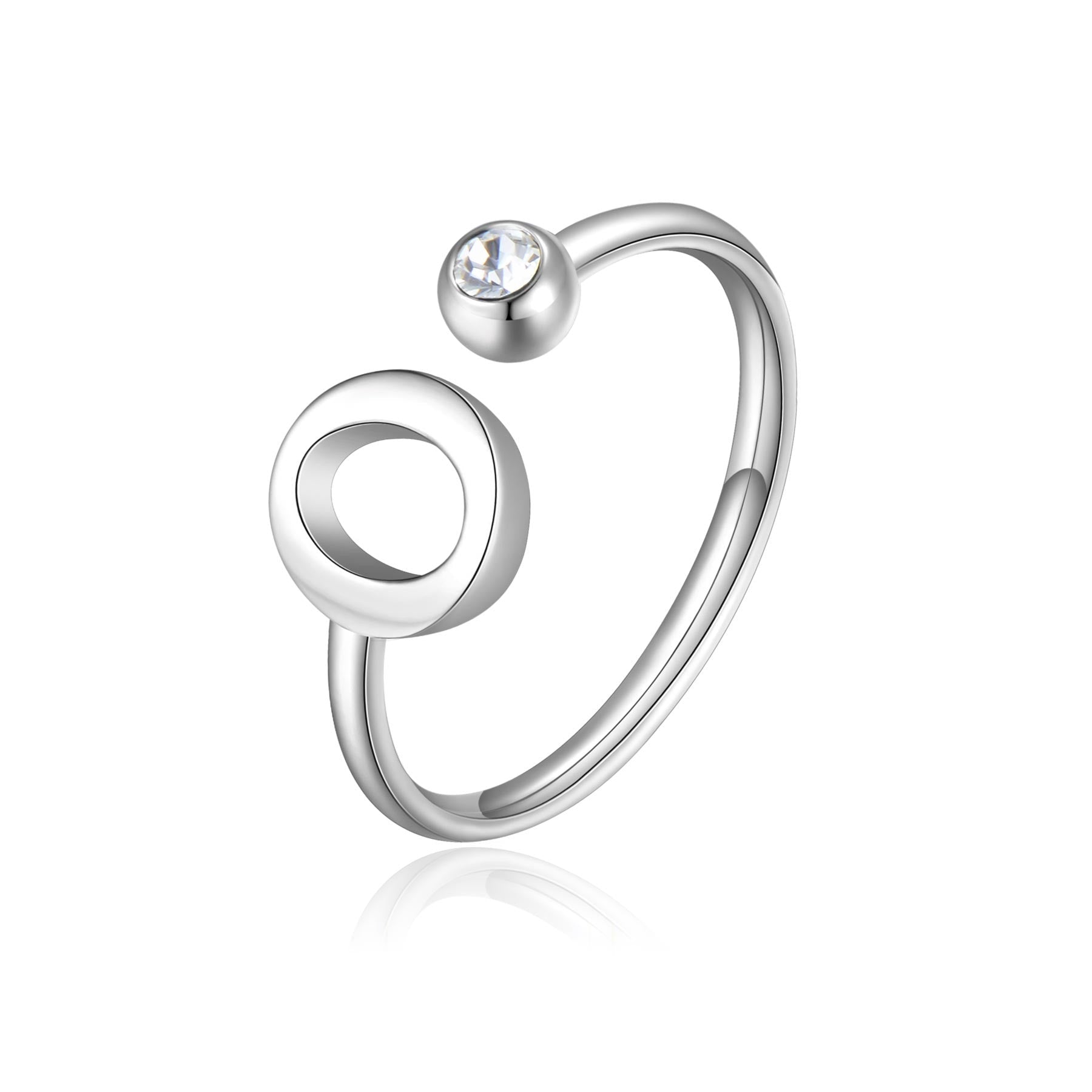 ANELLO CLICK LETTERA REGOLABILE