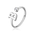 ANELLO CLICK LETTERA REGOLABILE