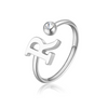 ANELLO CLICK LETTERA REGOLABILE
