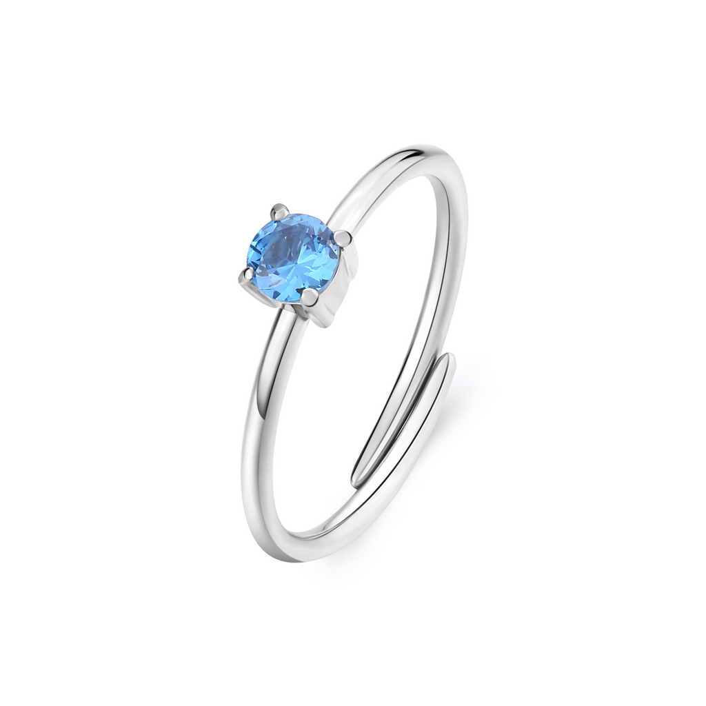 ANELLO DAZZLY 
Anello regolabile in acciaio 316L e cubic zirconia colore rose.