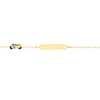 Bracciale in oro 9kt moto