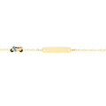 Bracciale in oro 9kt moto