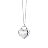 COLLANA DONNA IN ACCIAIO CON CUORE LETTERA