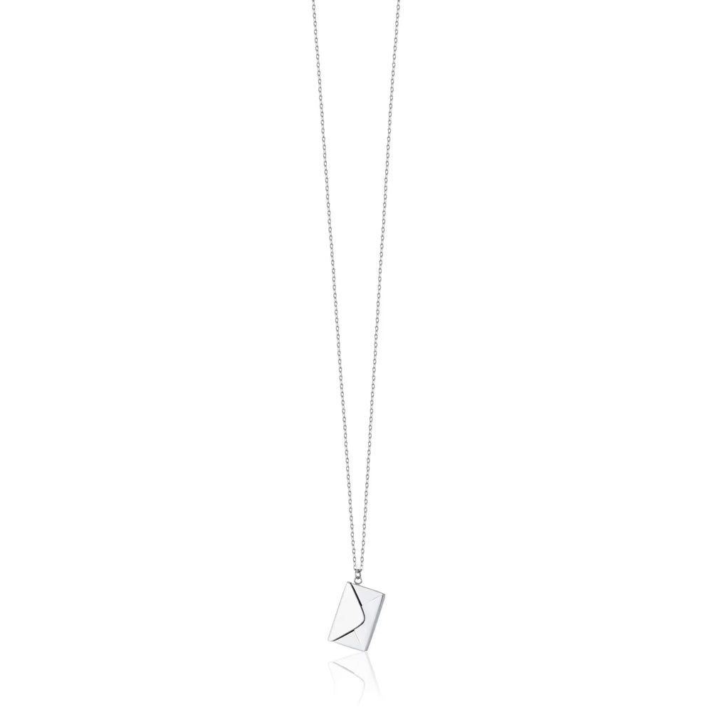Collana con Busta Lettera in Acciaio Donna Luca Barra CK1807